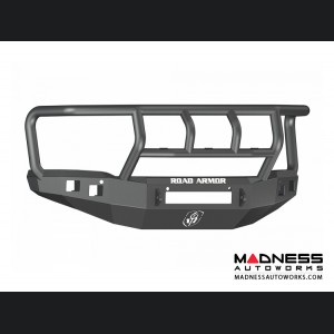 GMC Sierra 1500 Stealth Front Non-Winch Bumper Titan II Guard - Texture Black